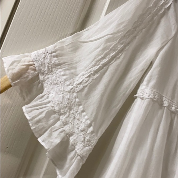 - Karta Mini Dress, 100% cotton with Lace. Sz Xsm - Picture 3 of 8